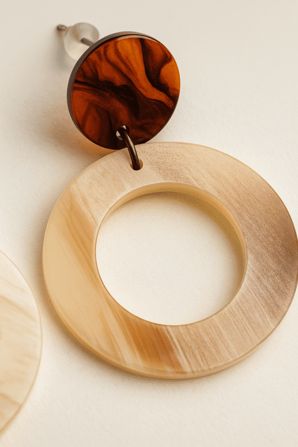 Kolczyki Amber Pearl