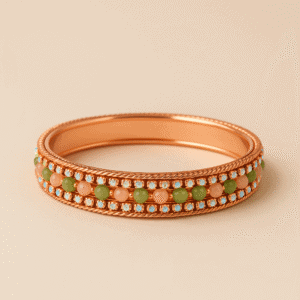 Indyjskie kolorowe bransoletki handmade zestaw 2 sztuki z Indii